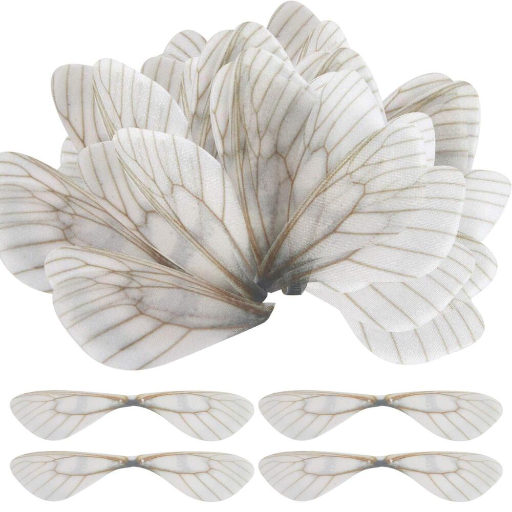 1161 100pcs Dragonfly Wing Charms DIY Wings for Flying Keys Earrings